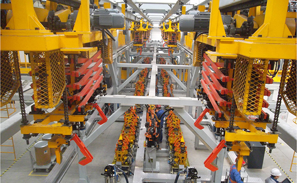 PICK UP Chassis conveying system